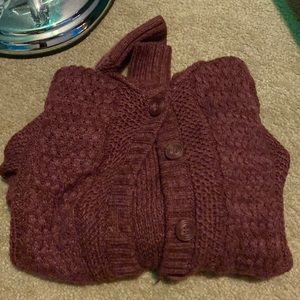 Sweater button up